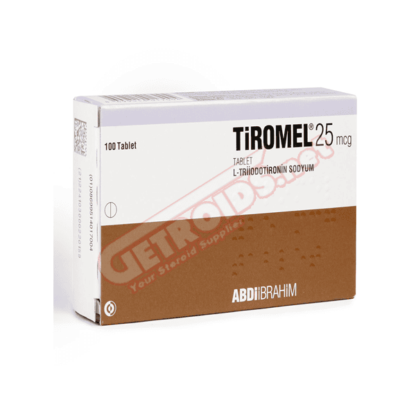 Tiromel T3 Cytomel 25 mcg 100 Tablets Ab...