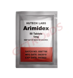 Arimidex 1 mg 50 Tablets Hutech Labs USA