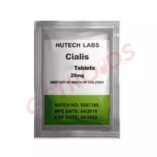 Cialis 25 mg 100 Tablets Hutech Labs USA