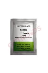Cialis 25 mg 100 Tablets Hutech Labs USA