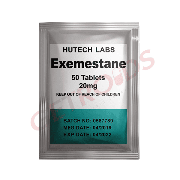 Exemestane 20 mg 50 Tablets Hutech Labs ...