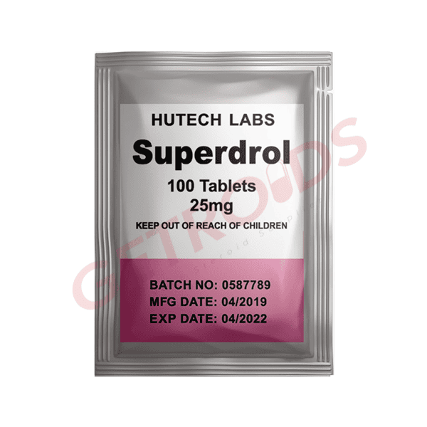 Superdrol 25 mg 10 Tablets Hutech Labs. ...