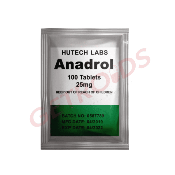 Anadrol 25 mg 100 Tablets Hutech Labs US...
