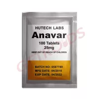 Anavar 25 mg 100 Tablets Hutech Labs USA