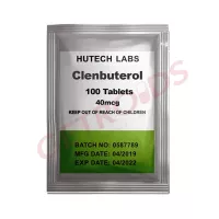 Clenbuterol 40 mcg 100 Tablets Hutech Labs USA