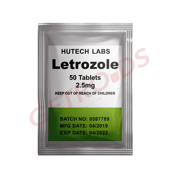 Letrozole 2.5 mg 50 Tablets Hutech Labs ...