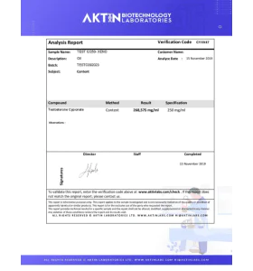 TESTOSTERONE CYPIONATE 250 mg 10 ML XENO LABS. - TCXE TESTOSTERONE CYPIONATE 250 mg 10 ML XENO LABS. - TCXE - XENO Labs.