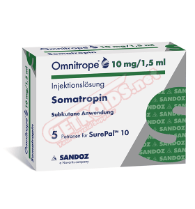 Omnitrope Somatropin 30 iu (10 mg) Sandoz Omnitrope Somatropin 30 iu (10 mg) Sandoz