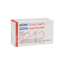 Somatropin 12 mg 1.5 ml Saizen Merck