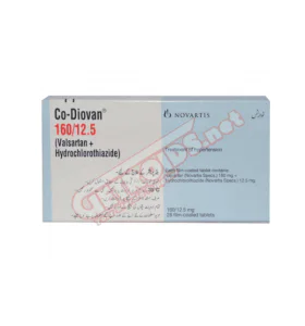 Co-Diovan 160/12,5 mg 28 Tablets Novartis - CO16012 Co-Diovan 160/12,5 mg 28 Tablets Novartis - CO16012 - Novartis
