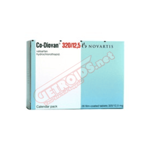 Co-Diovan 320/12,5 mg 28 Tablets Novartis