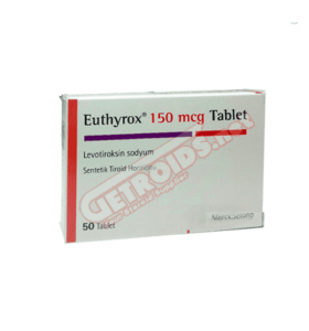 Euthyrox (T4) 50 Tablets 150 mcg Merck Euthyrox (T4) 50 Tablets 150 mcg Merck