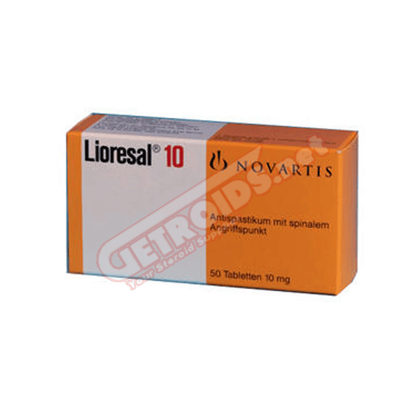 Lioresal 10 mg 50 Tabs. Novartis