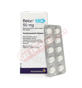 Beloc 50 mg 20 Tablets AstraZeneca