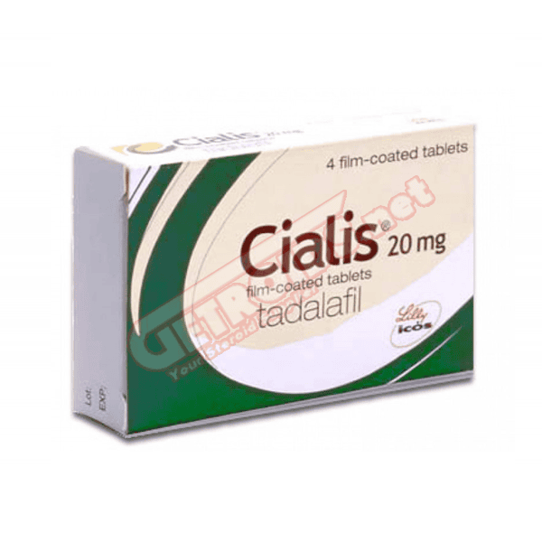 Cialis 20mg 20 mg 4 Tablets Eli Lilly
