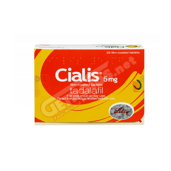 Cialis 5mg 28 Tablets Eli Lilly