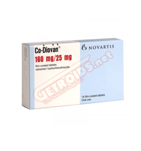 Co-Diovan 160/25 mg 28 Tablets Novartis