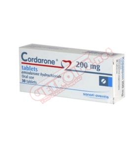 Cordarone 200 mg 30 Tablets Aventis
