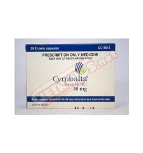 Cymbalta 30 mg 28 Tablets Lilly