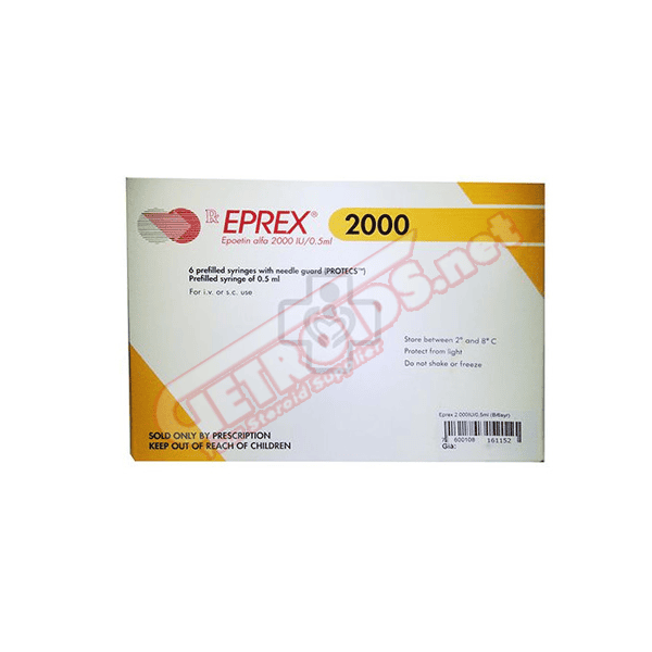 Eprex 2000 IU Janssen Cilag