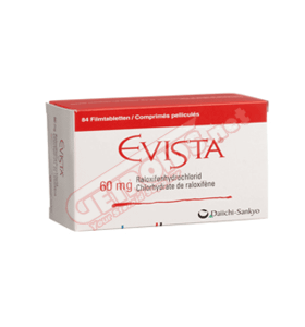 Evista 60 mg 28 Tablets Daiichi Sankyo Evista 60 mg 28 Tablets Daiichi Sankyo