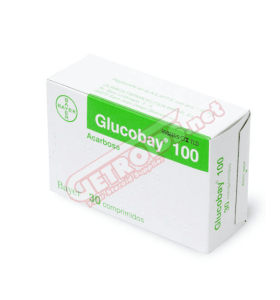 Glucobay 100 mg 90 Tablets Bayer