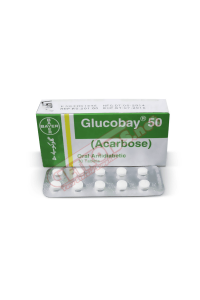 Glucobay 50 mg 90 Tablets Bayer