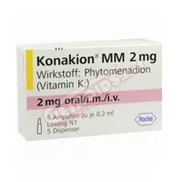 Konakion MM (Vitamin K1) 2mg 5 amps  0.2 ml Roche