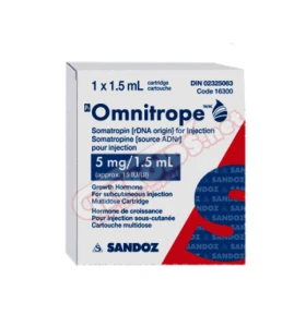 Omnitrope Somatropin 15 iu (5mg) Sandoz