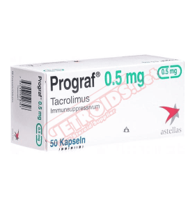 Prograf 0.5mg 50 Tabs Astellas Pharma