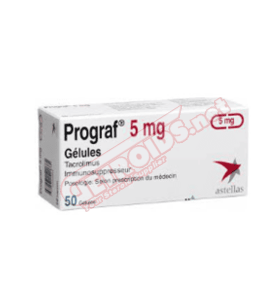 Prograf 5 mg 50 Tabs Astellas Pharma Prograf 5 mg 50 Tabs Astellas Pharma