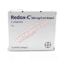 Redox-C (Vitamin C) 500 Mg 5 Ml Amp Bayer