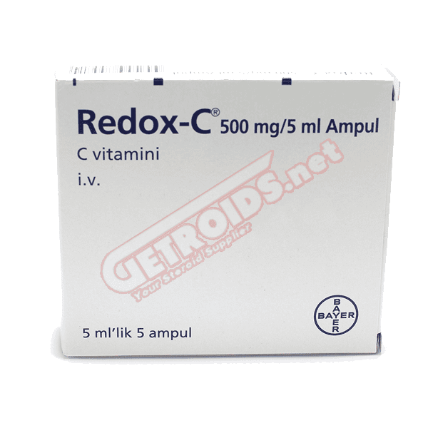 Redox-C (Vitamin C) 500 Mg 5 Ml Amp Baye...