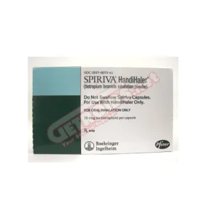 Spiriva HandiHaler 18mg 30 Caps Boehringer Ingelheim - SH18 Spiriva HandiHaler 18mg 30 Caps Boehringer Ingelheim - SH18 - Boehringer Ing.