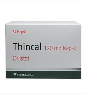 Thincal Orlistat 84 caps 120 mg Kocak Farma