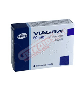 Viagra 50mg 4 Tablets Pfizer