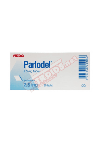 Parlodel 2.5 mg 30 Tablets Meda EXP