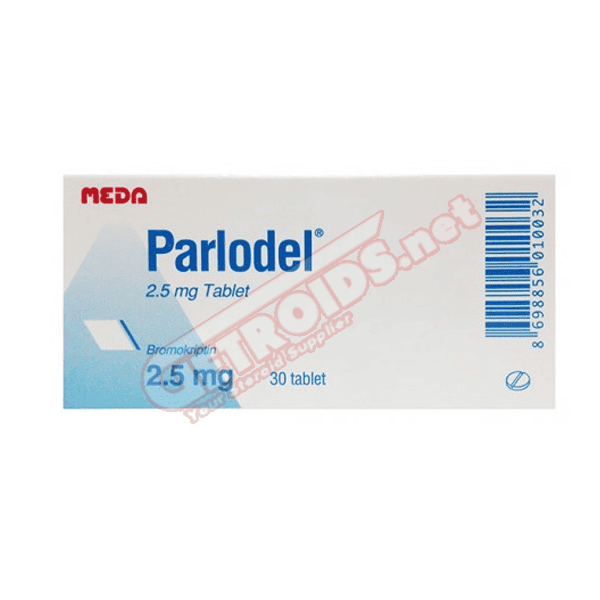 Parlodel 2.5 mg 30 Tablets Meda EXP