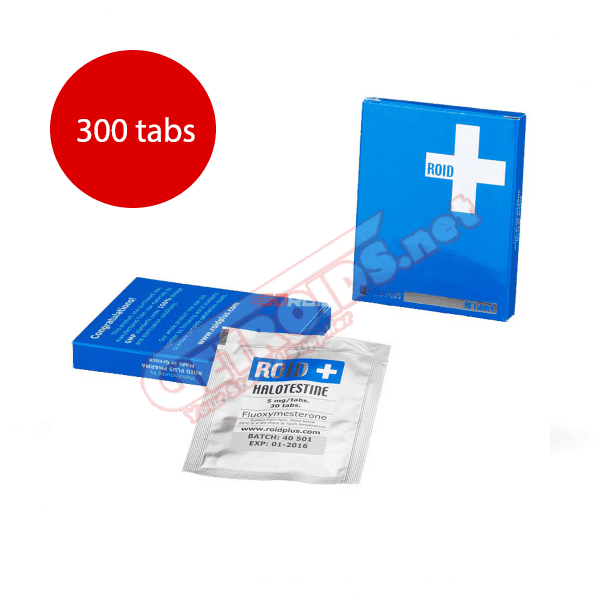 Halotestine 5Mg 300 Tabs Roid Plus