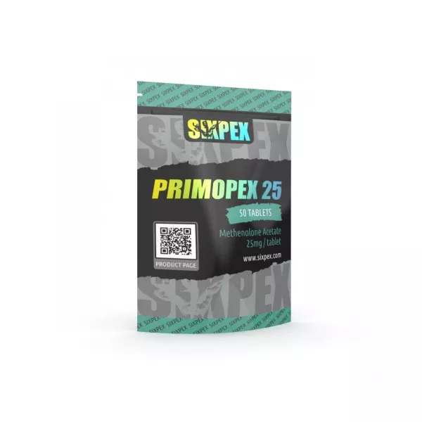 Primopex 25 mg 50 Tablets Sixpex USA