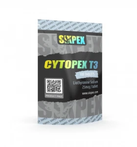 Cytopex 25 mcg 100 Tabs Sixpex USA