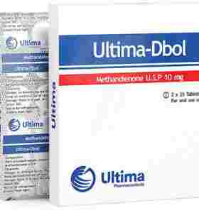 Ultima-Dianabol 10 Mg 50 Tablets Ultima Pharma USA