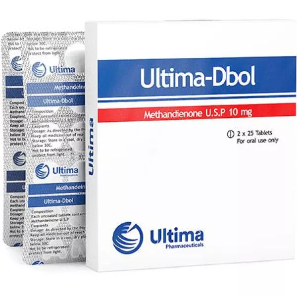 Ultima-Dianabol 10 Mg 50 Tablets Ultima Pharma USA