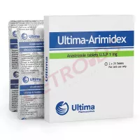 Ultima-Arimidex 1 mg 50 Tablets Ultima Pharma USA