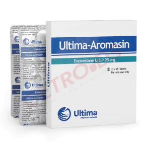 Ultima-Aromasin 25 mg 50 Tablets Ultima Pharma USA - AR25UP Ultima-Aromasin 25 mg 50 Tablets Ultima Pharma USA - AR25UP - Ultima Pharma USA