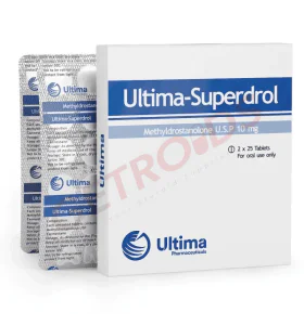 Ultima-Superdrol 10 mg 50 Tablets Ultima Pharma INT - SUPI - Ultima Pharma INT