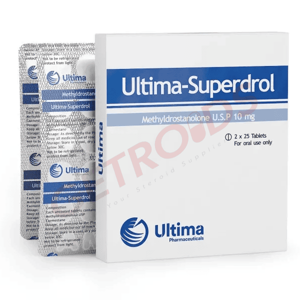 Ultima-Superdrol 10 mg 50 Tablets Ultima Pharma USA