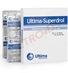 Ultima-Superdrol 10 mg 50 Tablets Ultima Pharma USA