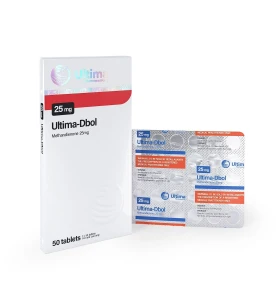 Ultima-Dbol 25 mg 50 Tablets Ultima Pharma INT