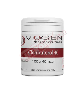 Clenbuterol 40 mcg 100 Tablets Viogen Pharma - CLEVO Clenbuterol 40 mcg 100 Tablets Viogen Pharma - CLEVO - Viogen Pharma